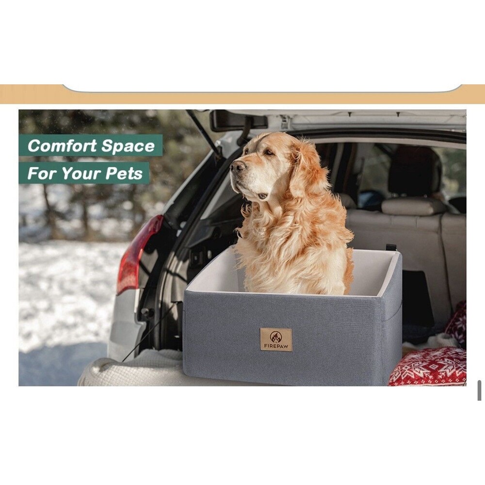 PAWBOSE Dog Car Seat for Large Dogs, Dog Booster Seat Under 55Lb, Washable NEW - Picture 10 of 16